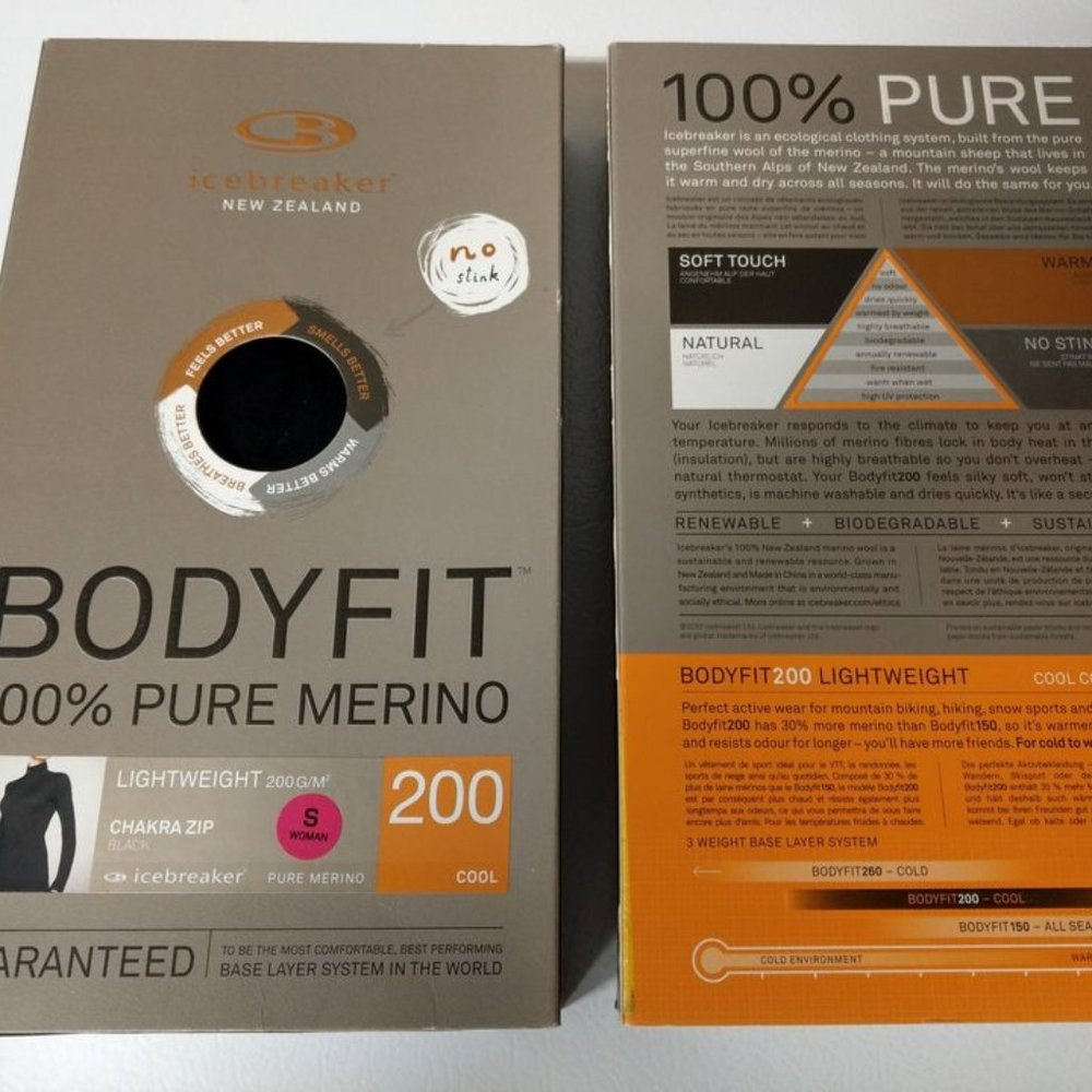 Icebreaker Bodyfit Chakra Zip Baselayer Top